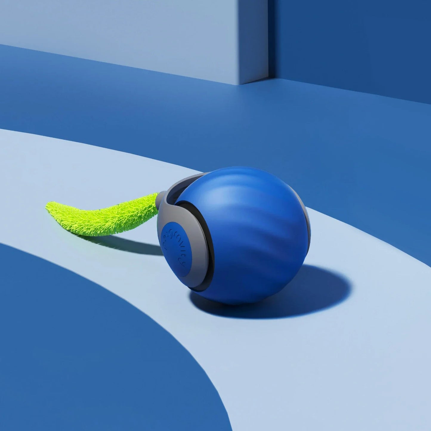 New Cat Interactive Ball Toy Faux Tail Automatic Rolling Ball Rechargeable Smart Pet Electric Toy Dog Cat Training Imitate Mouse