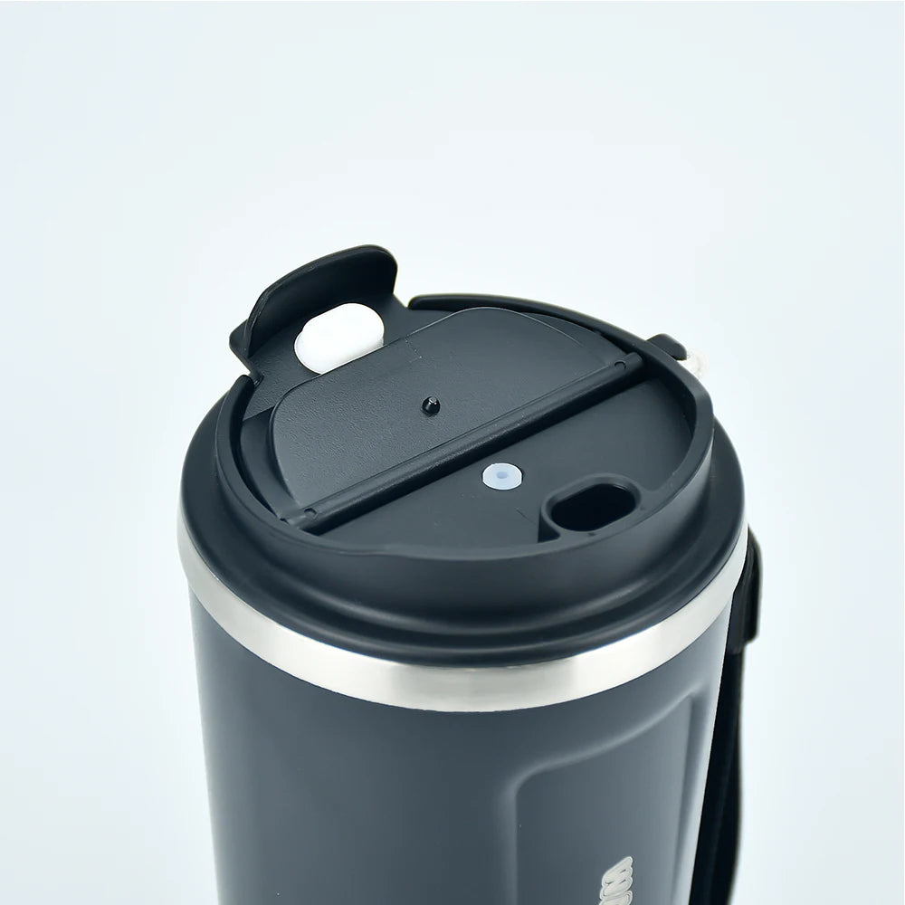 380ML Coffee Cup Stainless Steel Thermal Mug Double Wall Vacuum Insulated Water Bottle Office Home Portable Travel Car Mug