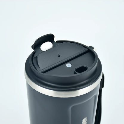 380ML Coffee Cup Stainless Steel Thermal Mug Double Wall Vacuum Insulated Water Bottle Office Home Portable Travel Car Mug