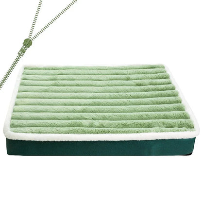 Elastic Cat Bed for a Small Dog Sleeping Mat Remolvable Large Dog Bed with Zipper Washable Cat Kennel for Medium Dog Accessories