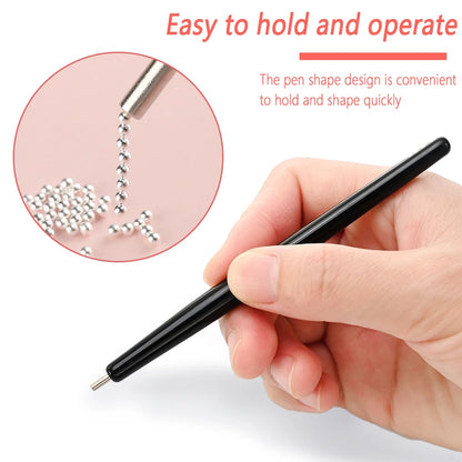 1pcs Cat Eye Nail Magnet Magnetic Pen 11cm Suction Steel Ball Magnet Pen Nail Art Tools Cat Eye Gel Nail Polish Magnetic Stick %
