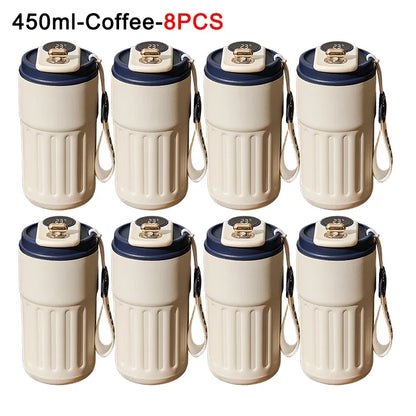 Coffee Cups with Temperature Display Smart Coffee Insulated Mug 316 Stainless Steel Display Temperature Double-walled Insulation