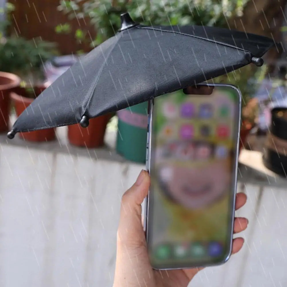 Magnetic Phone Umbrella For Iphone 15/14/13/12 Pro/Pro Max Anti-glare Sun Shade Cover 360° Rotation Mini Umbrella