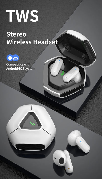 LY09 TWS Earphone Bluetooth 5.2 Wireless Headphone Noise Reduction in Ear Earbuds HIFI Touch Control Mic Call Sports Headset