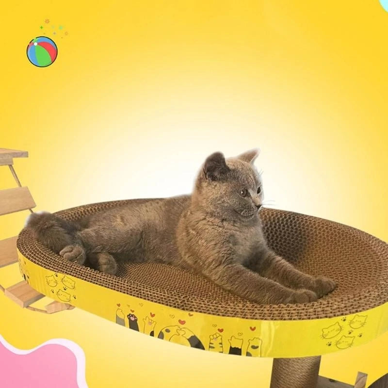 2025 New Scratcher Cats Tree Nest Board Scratch for Sharpen Scraper