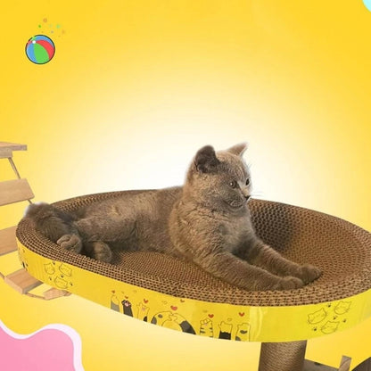 2025 New Scratcher Cats Tree Nest Board Scratch for Sharpen Scraper