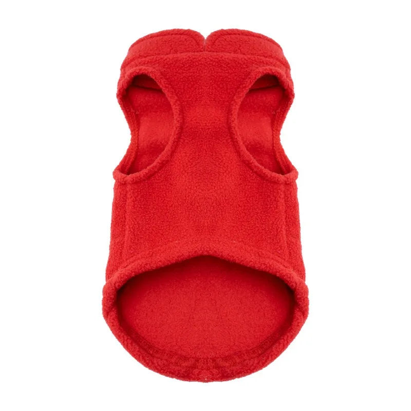 Soft Fleece Dog Clothes for Small Dogs Puppy Cats Vest Chihuahua Clothing French Bulldog Jacket Pug Coats Wholesale