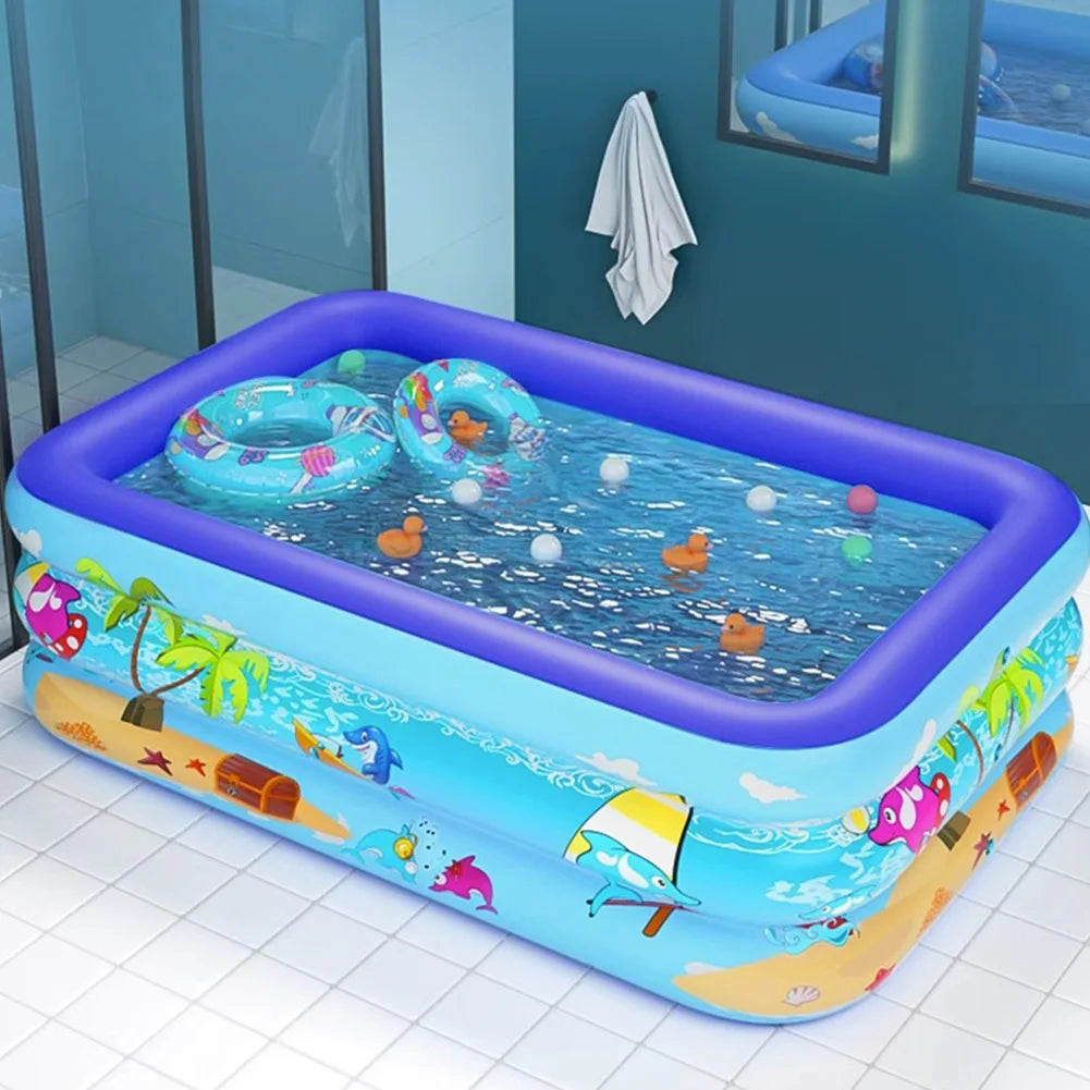 Children's Swimming Pool Inflatable Toys Family Adult Swimming Pools Summer Indoor Outdoor Party Toys Garden Baby Bath Bathtub