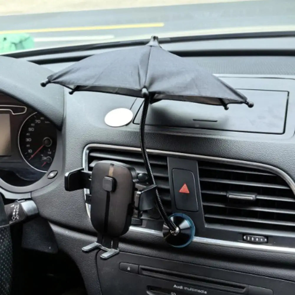 Magnetic Phone Umbrella For Iphone 15/14/13/12 Pro/Pro Max Anti-glare Sun Shade Cover 360° Rotation Mini Umbrella