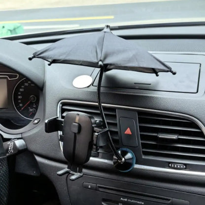 Magnetic Phone Umbrella For Iphone 15/14/13/12 Pro/Pro Max Anti-glare Sun Shade Cover 360° Rotation Mini Umbrella