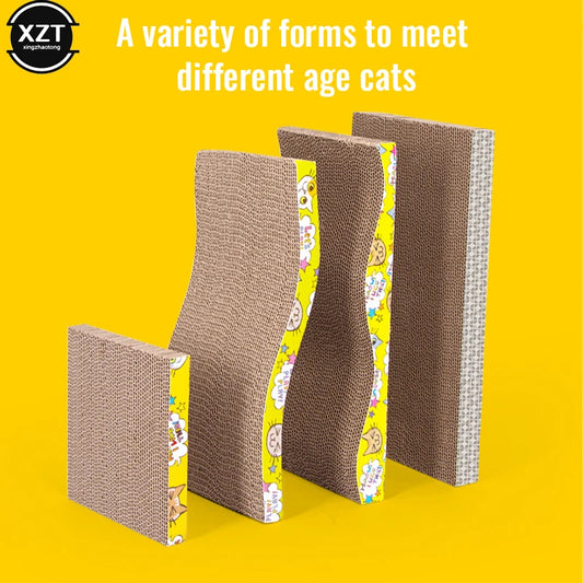 New bowl cat scraper sharpening claw cardboard corrugated board scratch-resistant cat scratch board Cat toy sofa cushion bed