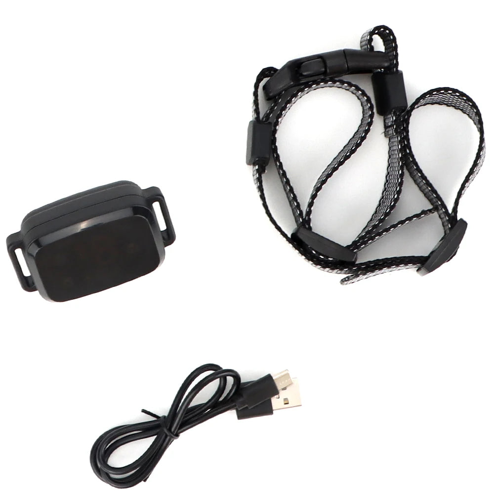 Electric Dog Training Collar Dog Anti Bark Waterproof Rechargeable Pet Remote Control For All Size Shock Vibration Sound