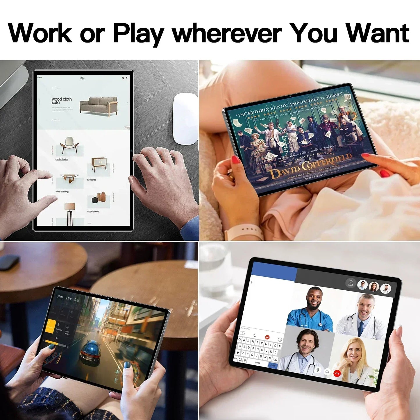 2025 Original Pad 15 Pro Tablet Android14 Snapdragon888 11Inch HD 16GB+1TB 20000mAh 5G Dual SIM Bluetooth WiFi GPS Tables