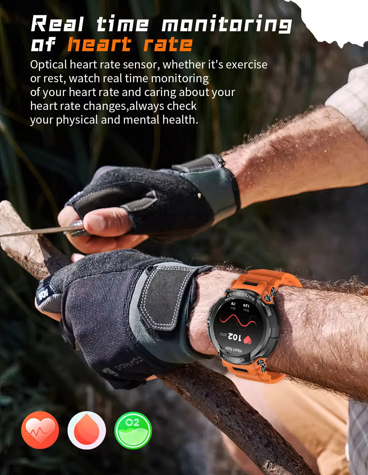2025 New Men Smartwatch 1.5" HD Screen Military Watch Call IP68 Waterproof 100 Sport Modes Smart Watch with 600mAh Large Battery