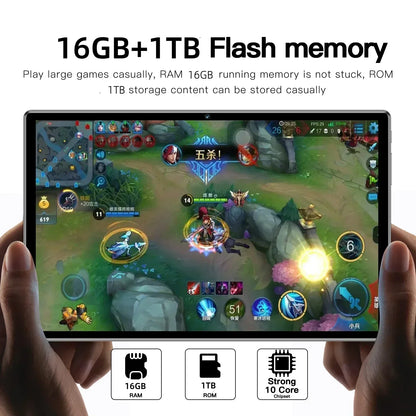 2025 Original Pad 15 Pro Tablet Android14 Snapdragon888 11Inch HD 16GB+1TB 20000mAh 5G Dual SIM Bluetooth WiFi GPS Tables