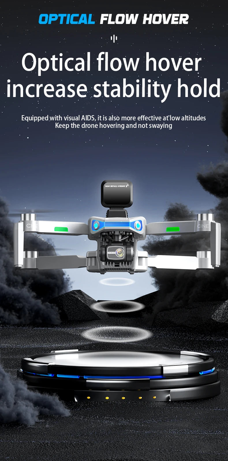 Drone professionnel AE3 Pro Max avec écran 360 ° Évitement d'obstacles sans brosse 8K double caméra 3 axes cardan quadrirotor FP