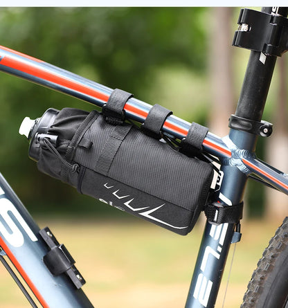 WEST BIKING Bicycle Bottle Holder Cycling Water Bottle Carrier Reflective Pouch Kettle MTB Road Bike Handlebar Bag Accessories