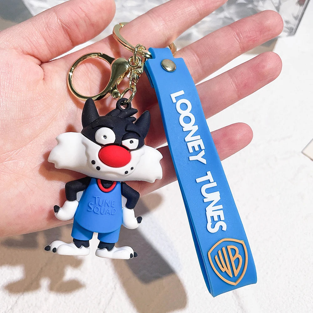 Animal Bunny Bunny Basketball Wholesale Pendant Anime Keychain Cartoon Pendant Jewelry Keychain Doll Couple Doll