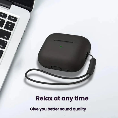 For AirPods Pro 2 Case Liquid Silicone Cover For AirPods Pro 2 2nd Pro2 2022 2023 Cases Sleeve With Cleaningr Pen Lanyard Funda