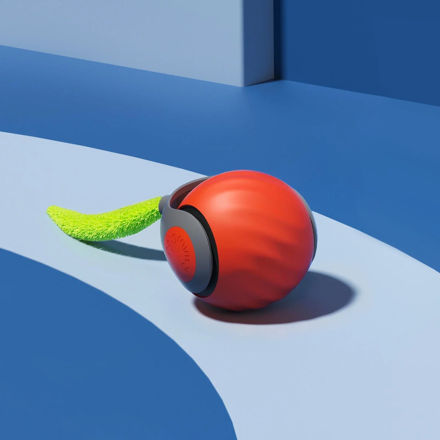 New Cat Interactive Ball Toy Faux Tail Automatic Rolling Ball Rechargeable Smart Pet Electric Toy Dog Cat Training Imitate Mouse
