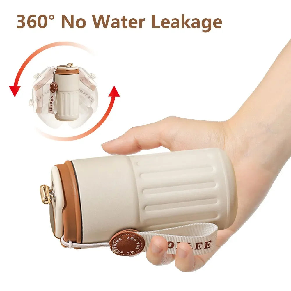 Premium products Intelligent thermos coffee LED temperature display coffee cup 316 stainless steel tumbler portable thermos