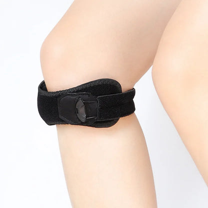 Patella Knee Strap Adjustable Knee Brace Patellar Tendon Stabilizer Support Band for Soccer Basketball Running Jumper Gym Squat