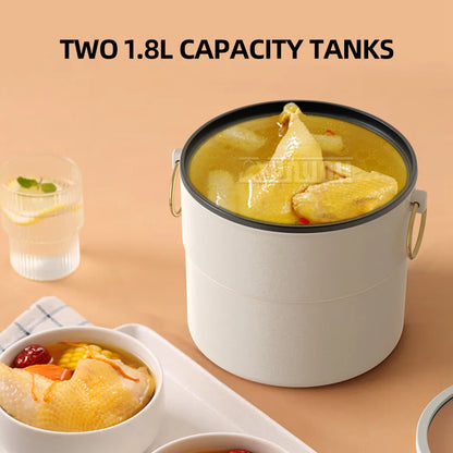 Multifunctional Cooker Electric Double Boiling Pot Split Type Kitchen Cooking Pot Pentola Elettrica