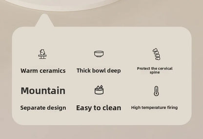 Pet Bowl PP Plastic Double Bowl Anti-killing Bowl Water and Grain Integrated Dog Bowl Cat Dog Water and Grain Bowl