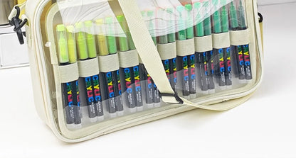 168-288 Colors Liquid Acrylic Marker Pens,Brush Soft Tip Juicy Ink Art Supplies For Students,GuangNa Stationery School Supplies