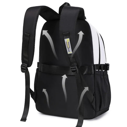 Backpack 3Pcs/Set for Girls Large Capacity Middle Schoolbag Student Schoolbag Set School Backpack Bags for Teenage Students Bag