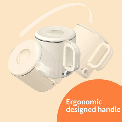 Foldable Electric Kettle 1L Folding Electric Kettles For Boiling Water Fast Boiling Machine With Steamed Egg Rack For Picnic