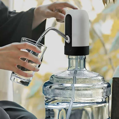 USB Rechargeable Water Bottle Pump 5 Gallon Water Bottle Dispenser Camping Portable Electric Water Dispenser Reusable