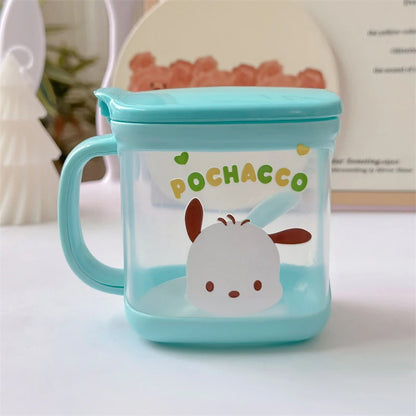 Sanrio Hello Kitty Kitchen Seasoning Box Kuromi Melody Cinnamoroll Msg Salt Sugar Jar Household Seasoning Jar Storage Box