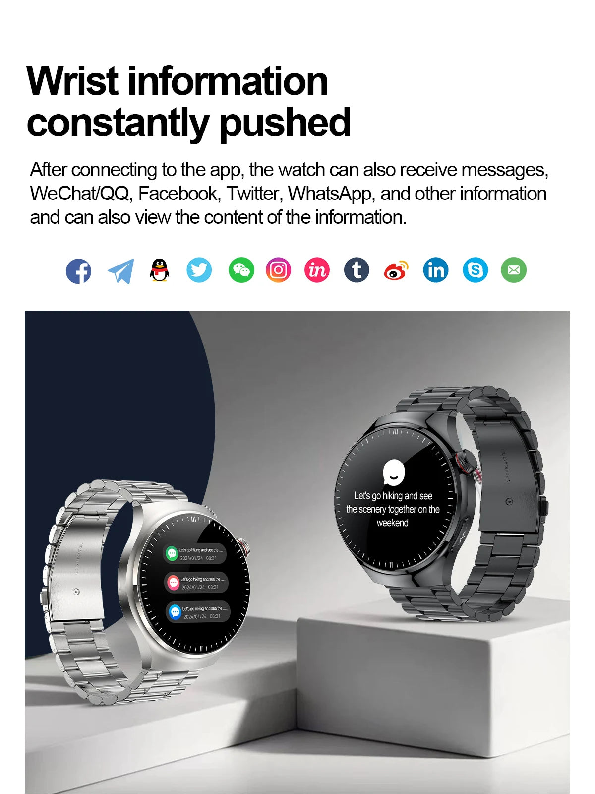 2025 For HUAWEI Precise ECG+PPG Uric acid HD Smart Watch Men Blood lipids Heart Rate Blood pressure Sport Call Health Smartwatch