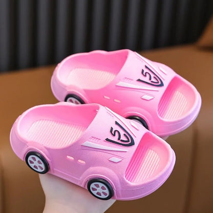 SummerChild Shoes LED Lights Slippers Baby Indoor Antiskid Sandals Boy Girl Luminous Slippers Kid Home Parent-child Sandals