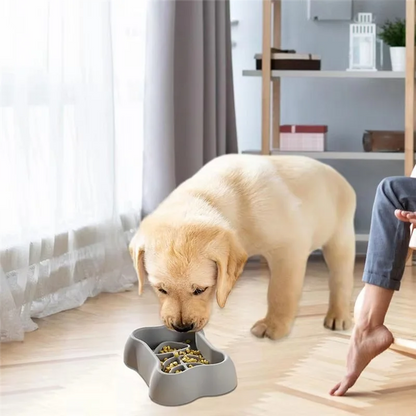 A13U Slow Eating Dog Food Bowl Suction Pet Bowl Anti-Choking Silicone Slow Feeder Slow Eating Dog Bowls For Healthy Diet