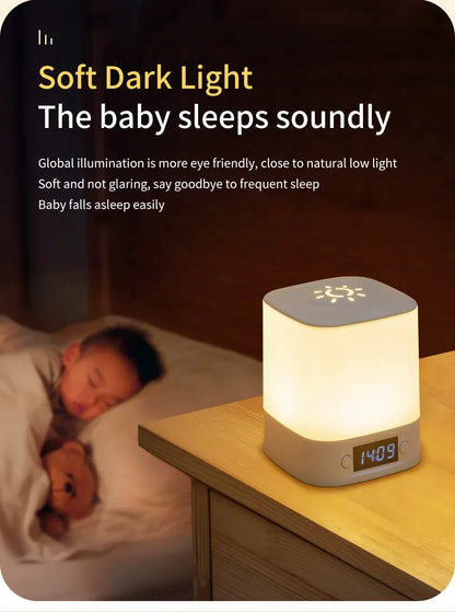 Touch Dimmable LED Night Lamp with Remote Clock Time Display or not Eye Protection Reading Lamp Bedside Night Light Rechargeable