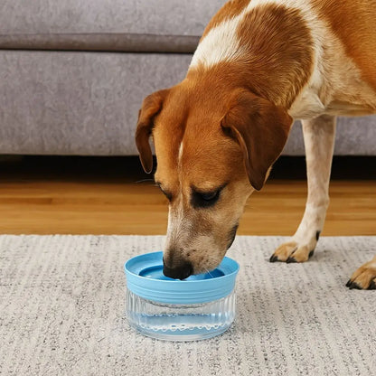 Large Capacity Pet Water Bowl Anti Splash Anti-tipping Pet Drinking Bowl Anti Wetting Mouth Detachable Automatic Dog Bowl