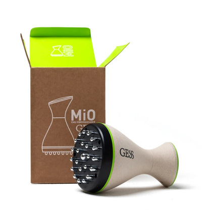 GESS Microcurrent Cellulite Massager, Heating Vibration Handheld Lymphatic Drainage Massager, Electric Meridian Massage Brush
