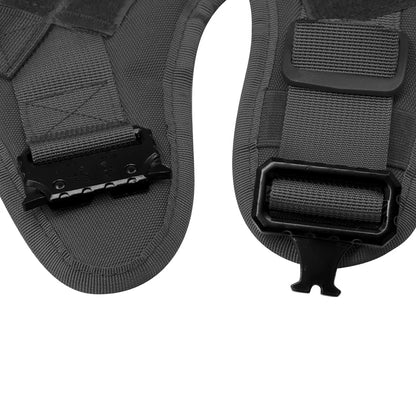 Large Dog Collar Military Dog Harness Leash Molle Pouches Pet Training Vest Tactical German Shepherd Harnesses Dogs Accessories