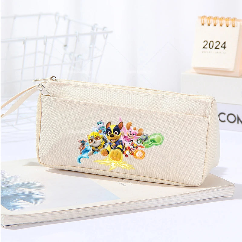 Paw Patrol Girl Boy Pencil Case Pen Bag Large Capacity Korean Organizer Pouch Student Back To School Supplies Stationery Gift