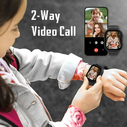 Wonlex 4G Smart Watch Kid SOS GPS WiFi Wristwatch Whatsapp KT19Pro Android8.1 with Video Call Camera Monitor Children smartwatch