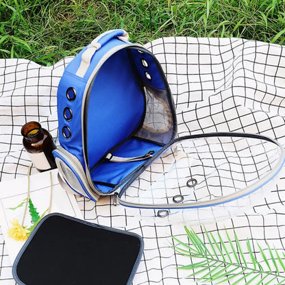 Manufacturer directly supplies cat bags, pet backpacks, portable and transparent space capsules, cat supplies, breathable backpa