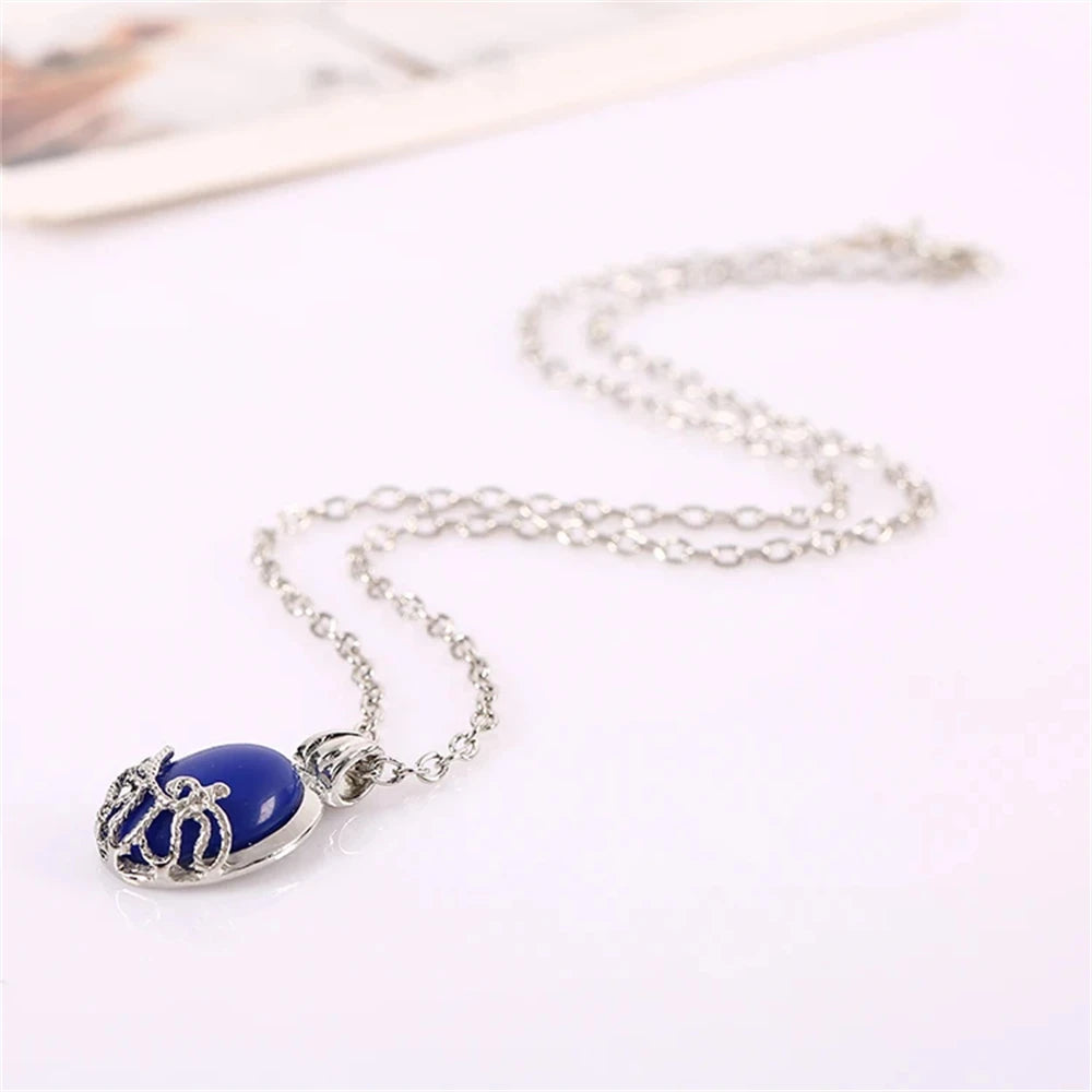 Fashion Charm Vampire Diaries Katherine Necklace Movie Jewelry Pendant For Women Gifts