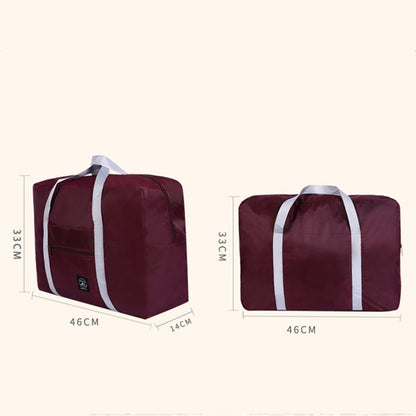Foldable Carry-on Travel Bags Large Capacity Storage Bag Lightweight Multifunctional Airplane Duffle Handbag Nylon Weekend Totes