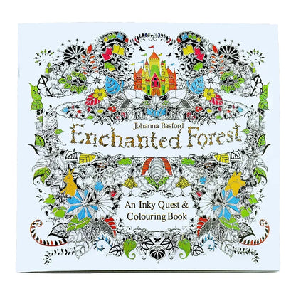 1PCS 24 Pages Mandalas Flower Coloring Book For Children Adult Graffiti Drawing Coloring Book Set Art School Supplies