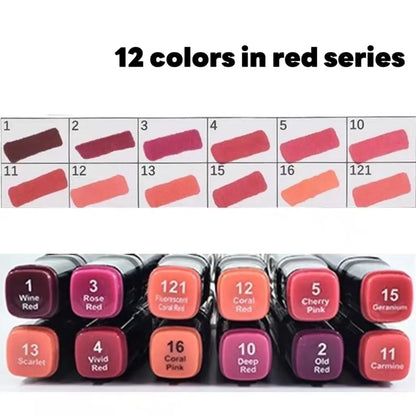 12 Colors Alcohol Oily Art Marker Pen Set for Draw Double Headed Sketching Oily Tip Based Markers Graffiti Manga  Art Supplies