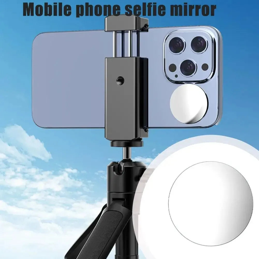 Magnetic Phone Rear Selfie Vlog Mirror HD Photo Assist Camera Convex Mirror for iPhone Photography Accessories Streaming Selfie