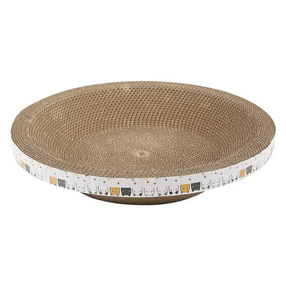 Cardboard Cat Scratcher Durable Bowl-shaped High-Density Cat Scratch Pad For Indoor Cats Indoor Cat Furniture Scratch Post