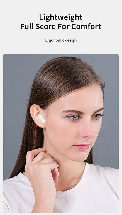 LY09 TWS Earphone Bluetooth 5.2 Wireless Headphone Noise Reduction in Ear Earbuds HIFI Touch Control Mic Call Sports Headset